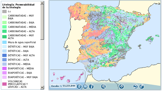 Mapa litoestratigrafico