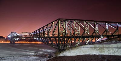 El Puente Quebec, en la actualidad