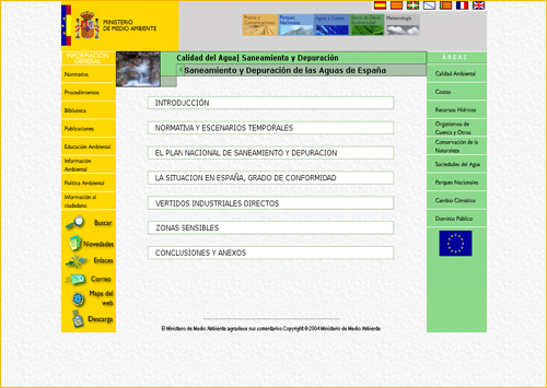 Saneamiento y Depuracin de las Aguas de Espaa