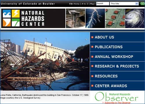 Natural Hazards Center