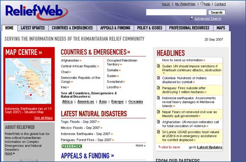 ReliefWeb