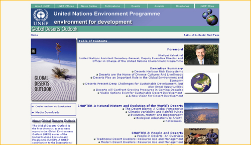 United Nations Environment. Programme UNEP