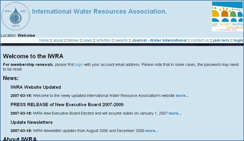 International Water Resources Association