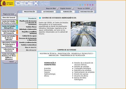 Centro de Estudios Hidrogrficos (CEDEX)